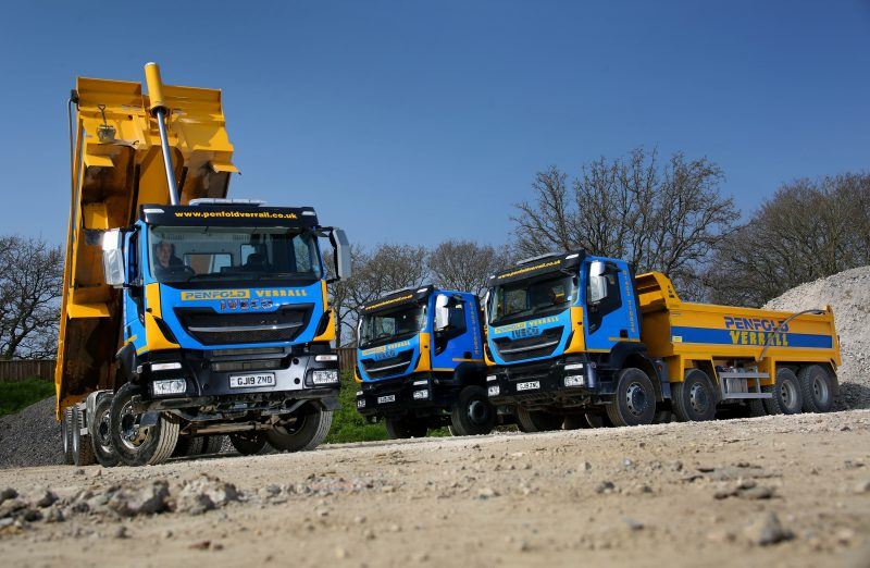 IVECO grows share of Penfold Verrall fleet with first Stralis X-Way tippers