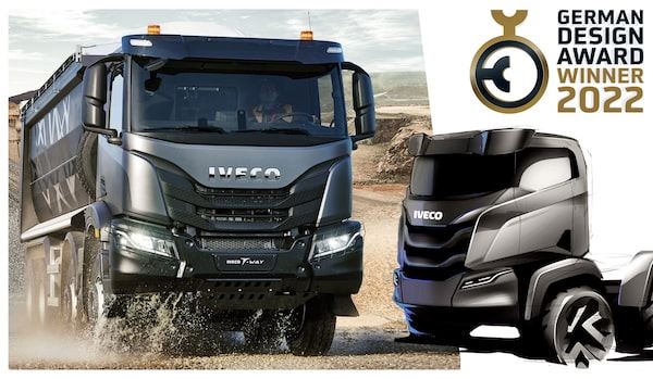 IVECO T-WAY wins prestigious German Design Award