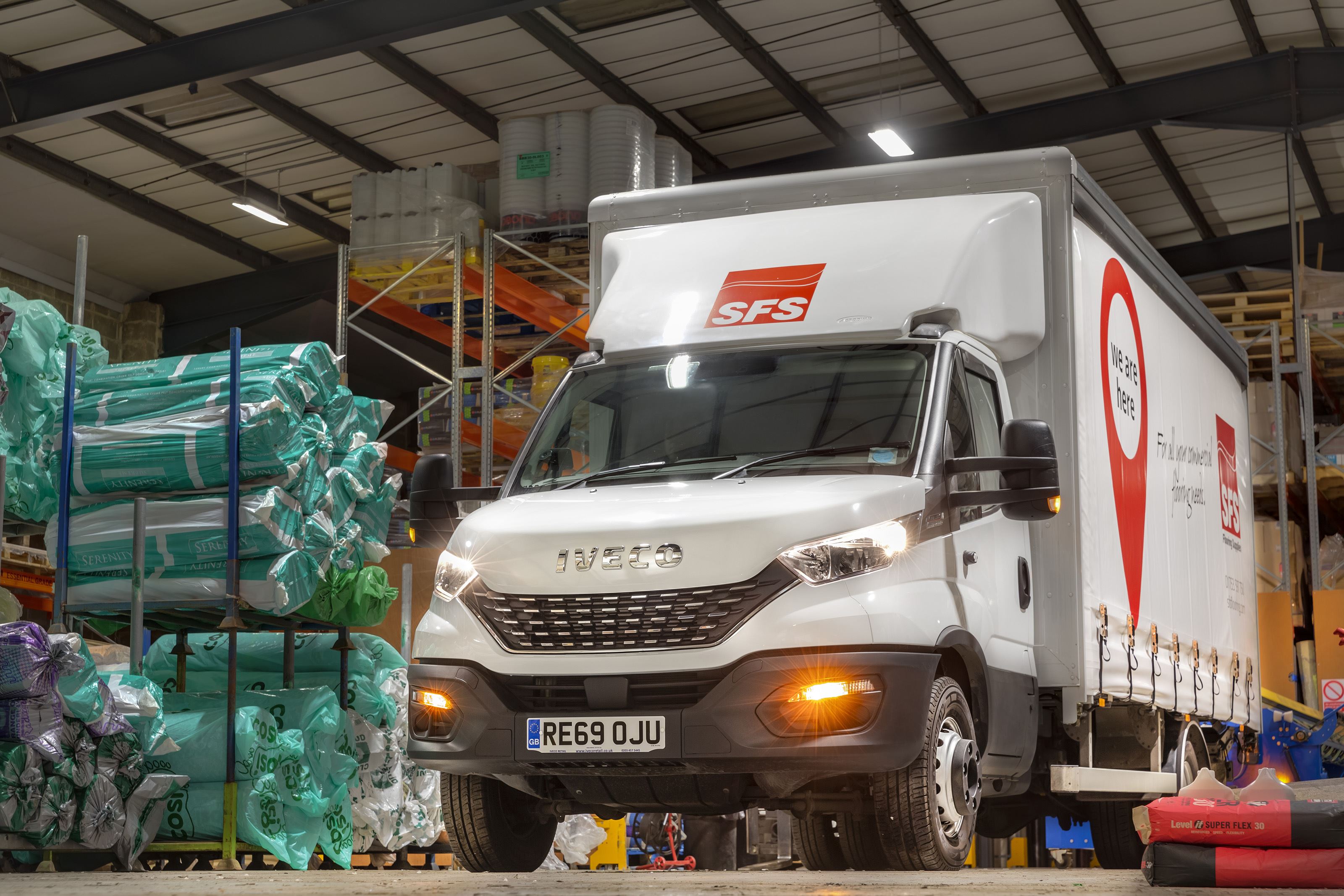 IVECO’s New Daily Hi-Matic is a perfect fit for SFS Flooring Supplies