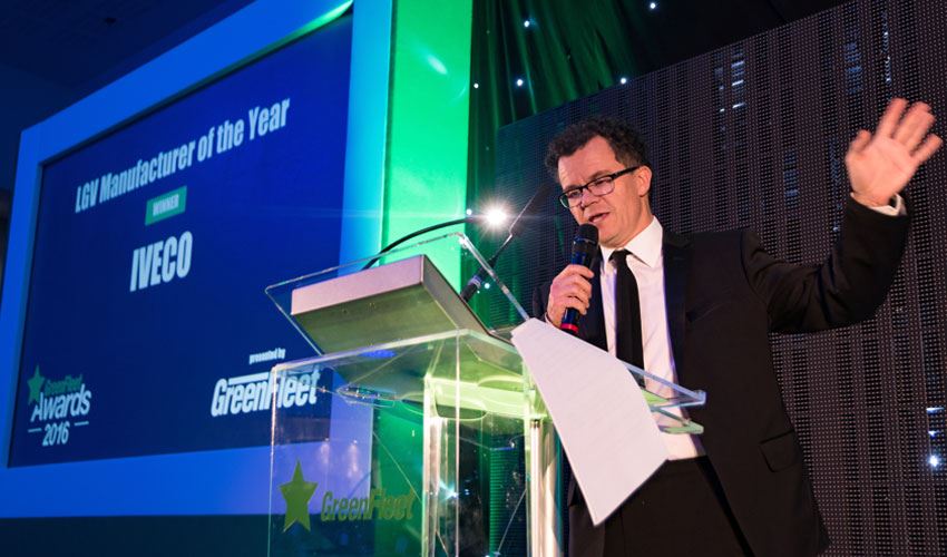 Iveco crowned Large Goods Vehicle Manufacturer of the Year at GreenFleet Awards 2016