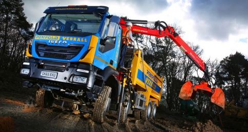 Construction support firm Penfold Verrall builds up tipper fleet with six Iveco Trakker 8x4s