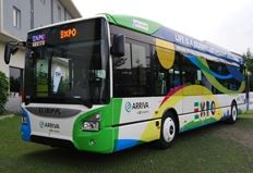 Iveco and Iveco Bus vehicles working at Expo 2015