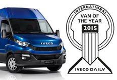 Iveco Daily wins International Van of the Year Award 2015