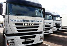 Iveco delivers fleet of high horsepower tractor units to Alltruck plc