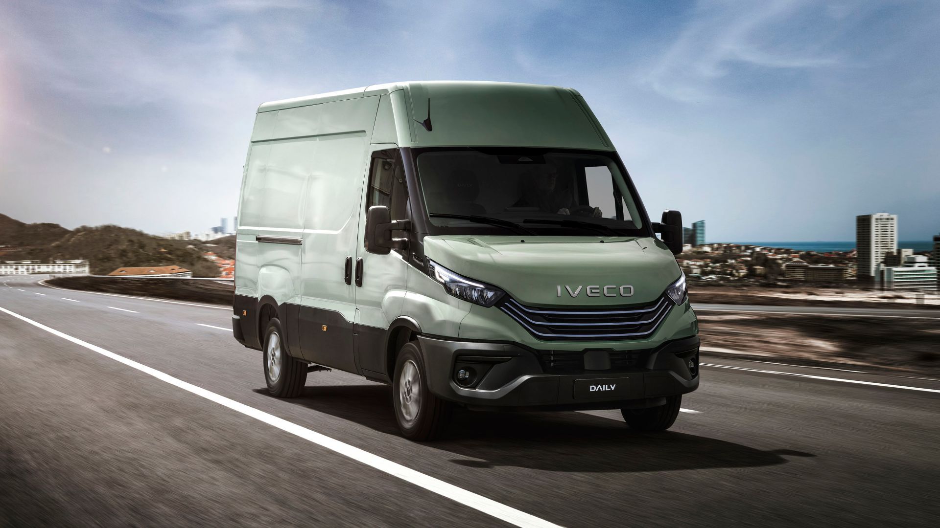 IVECO Daily Van driving