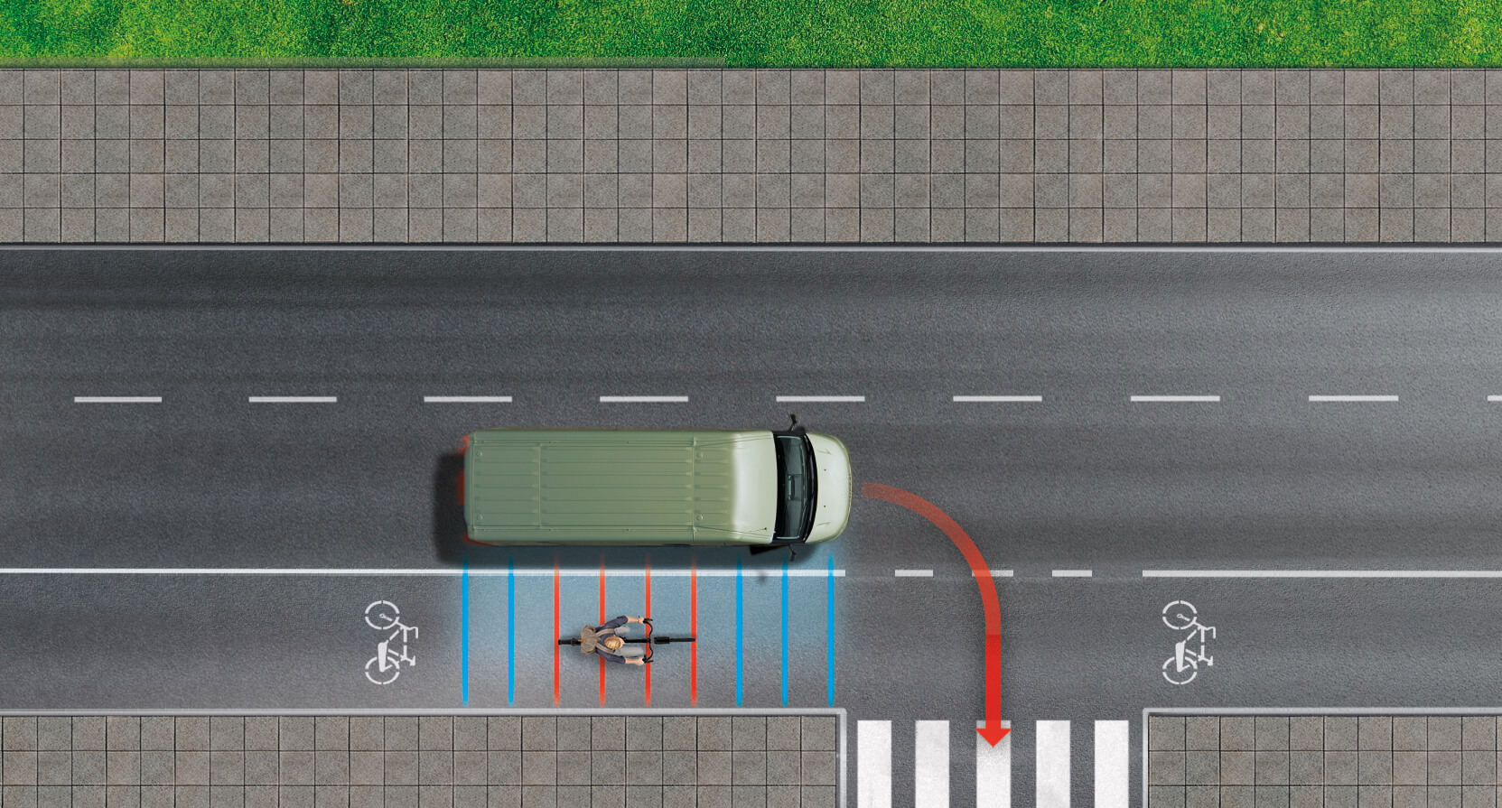 IVECO Daily Van Blind spot warning & blind spot information system