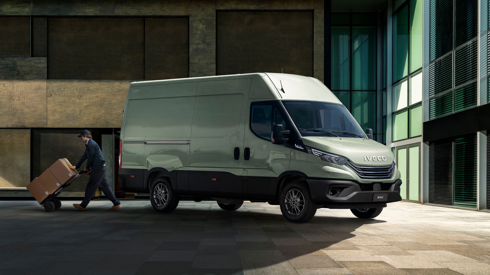 IVECO Daily Van being used for deliveries