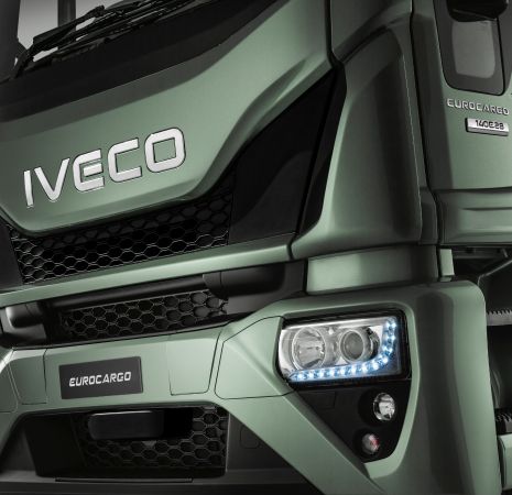 Front of IVECO Eurocargo.