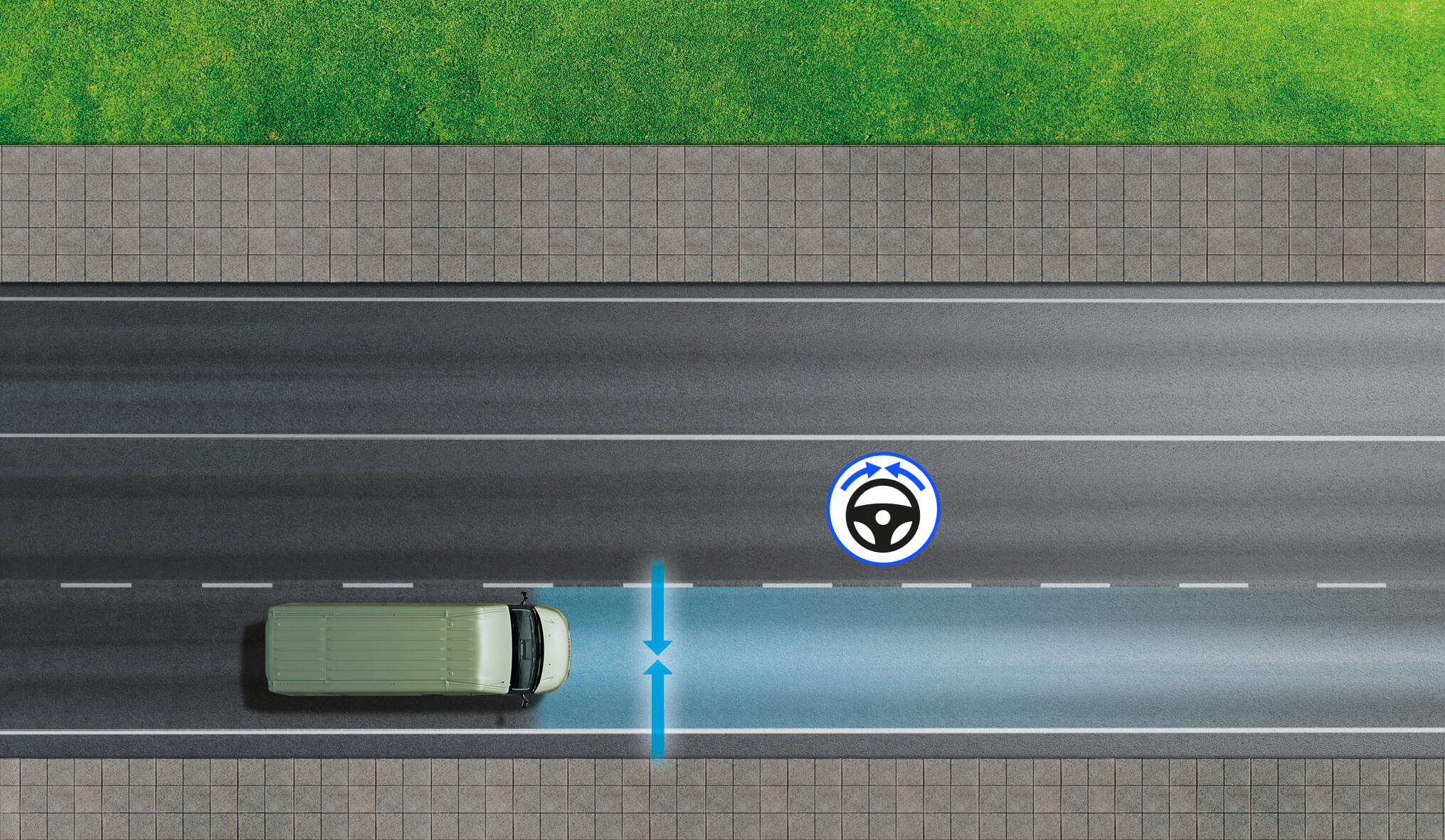 IVECO eDaily advanced lane centering