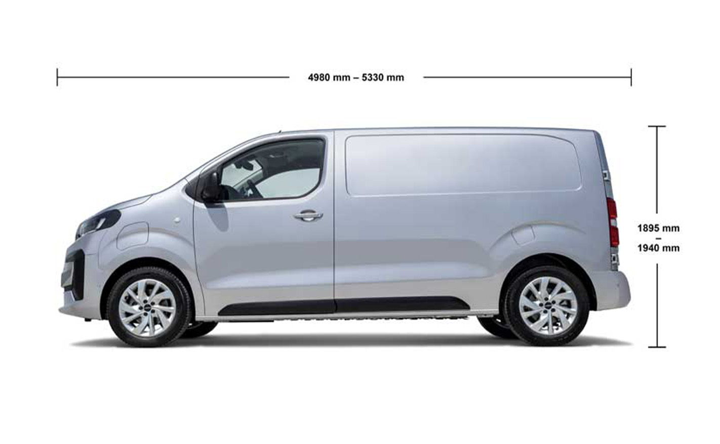 IVECO eJolly Dimensions