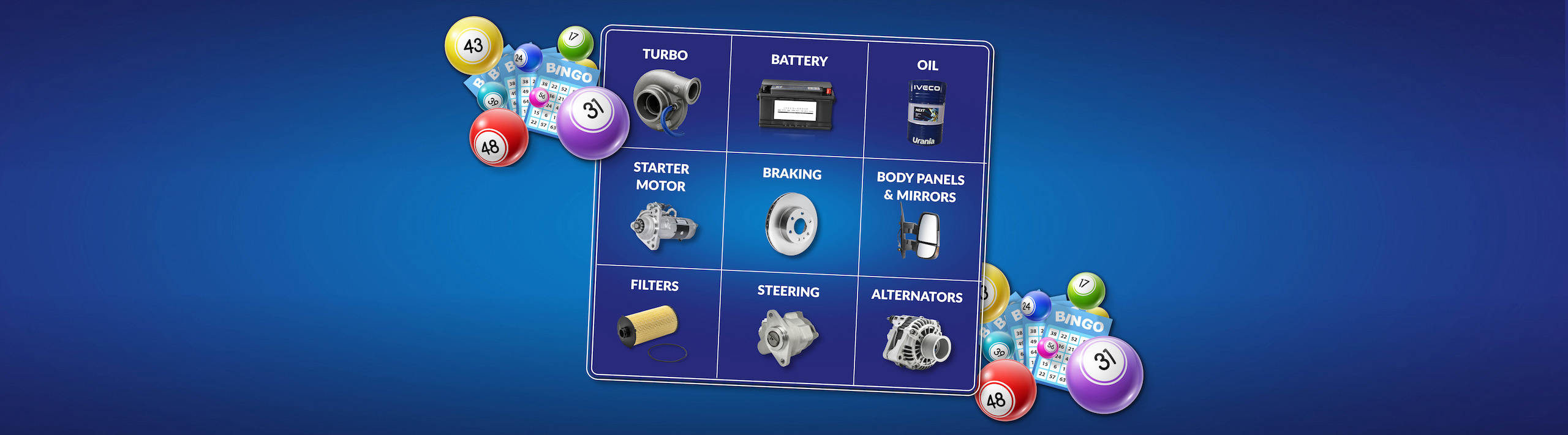 Parts Bingo
